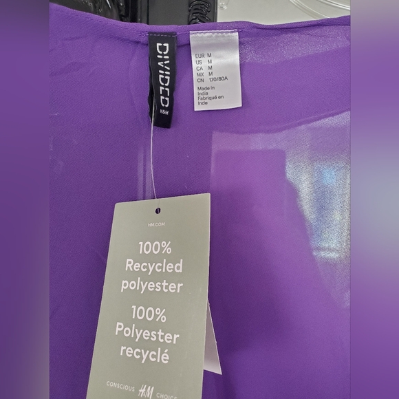 Purple flowy blouse - Picture 2 of 6